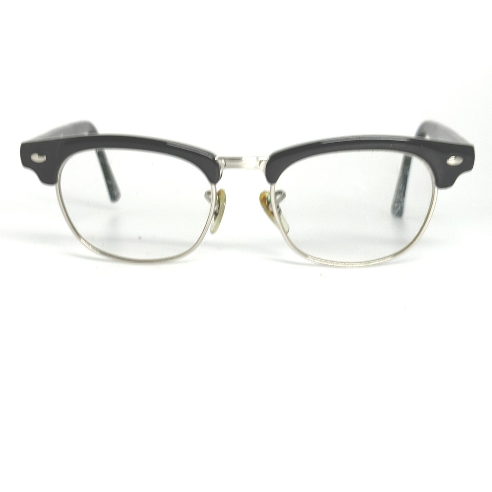 Ray-Ban Jr RJ9050S 100/71‎ Clubmaster Kids Sunglasses Black Silver 22003